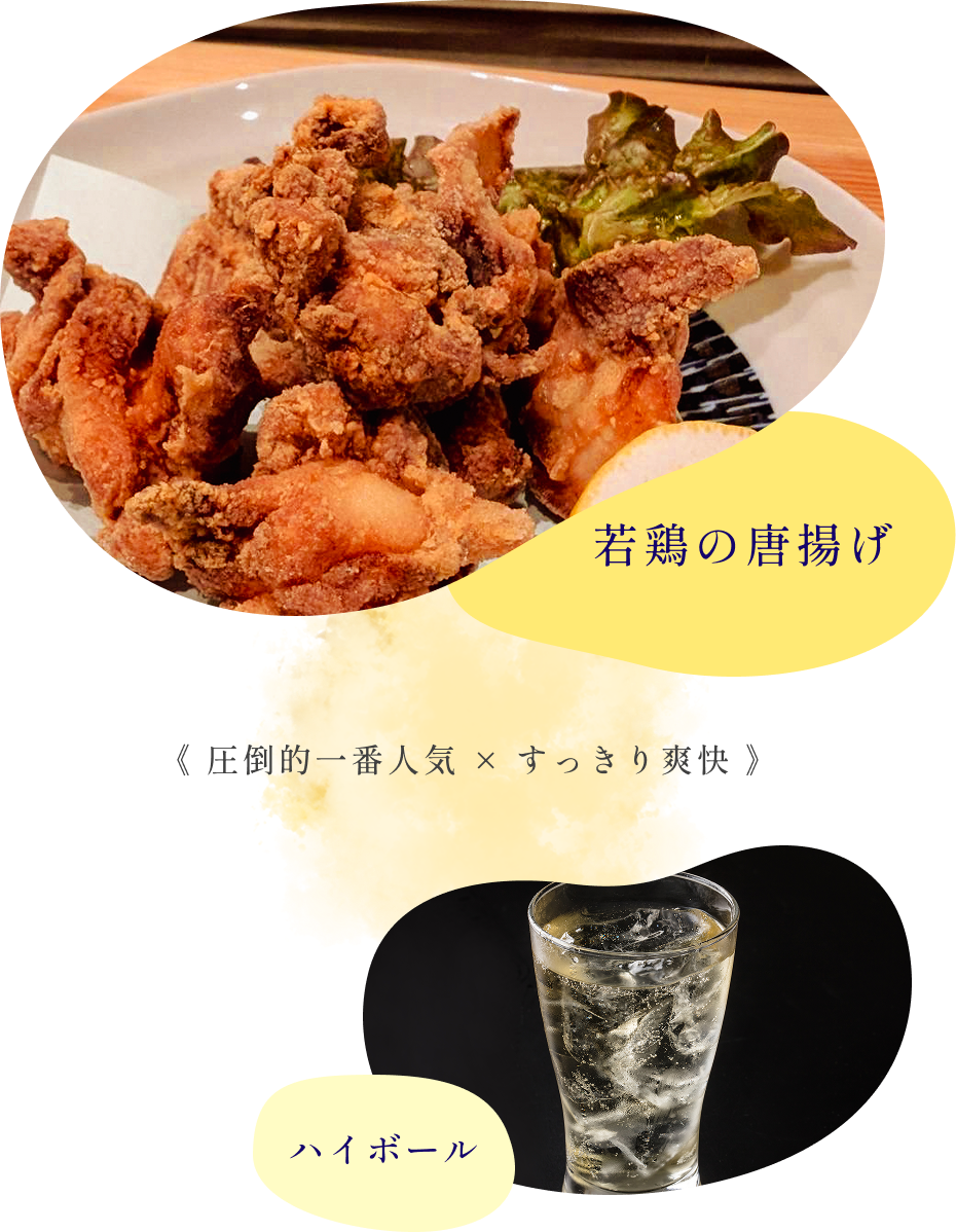 ハイボール×ネギ塩タン